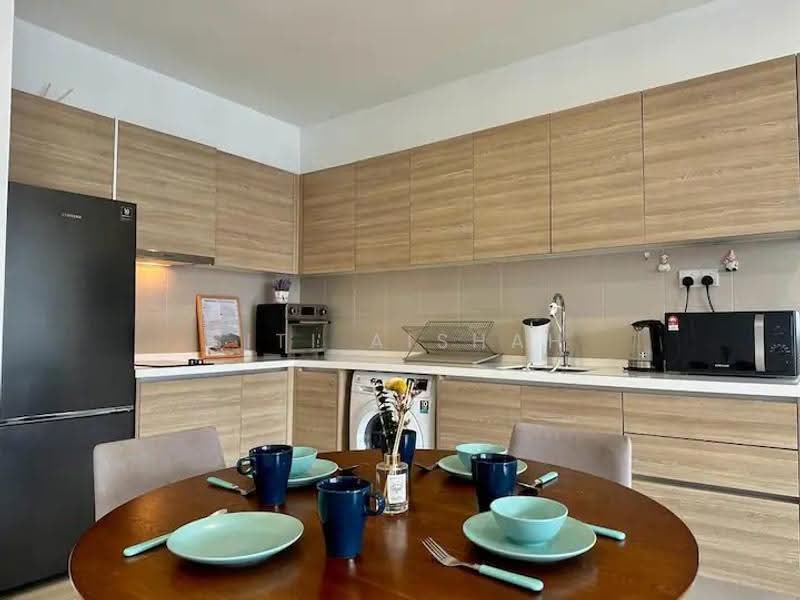 Kediaman Servis untuk Disewa di i-SOHO @ i-City - Siti Aishah - Kitchen - PropertyGuru.com.my
