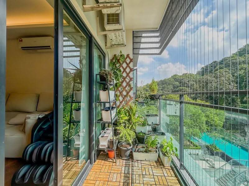 Kondominium untuk Dijual di Kaleidoscope (Residensi Setiawangsa) - Azli Ibrahim - Balcony - PropertyGuru.com.my