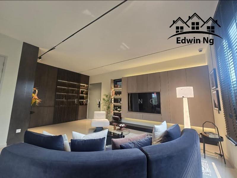 Rumah Berkembar untuk Dijual di Bandar Machang Bubok (Bukit Mertajam) - Edwin Ng - Living Room - PropertyGuru.com.my