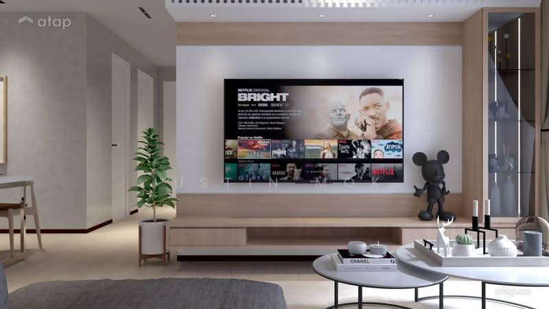 Service Residence for Sale at Vision City Youth City - Justin Mok - Living Room - PropertyGuru.com.my