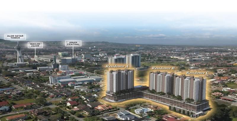 Kondominium untuk Dijual di D'Aman Residence - Catherine Lum - Exterior - PropertyGuru.com.my