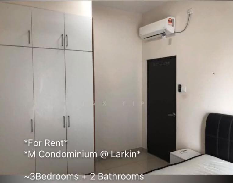 Kondominium untuk Disewa di M Condominium @ Larkin - Jax Yip - Bedroom - PropertyGuru.com.my