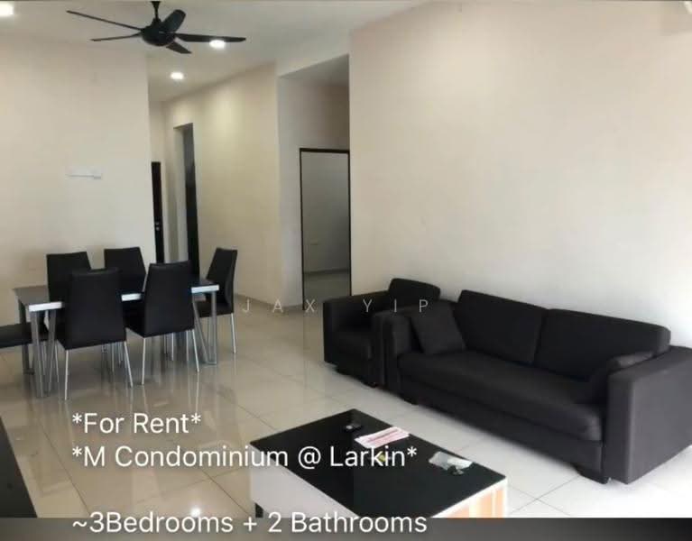 Kondominium untuk Disewa di M Condominium @ Larkin - Jax Yip - PropertyGuru.com.my