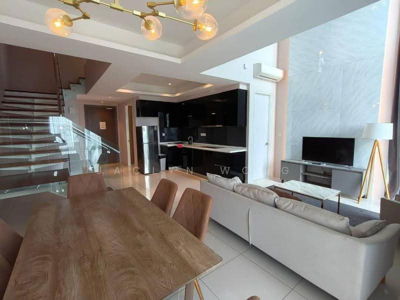 Kondominium untuk Disewa di The Elysia Park Residence - Jaclyn Wong - Living Room - PropertyGuru.com.my