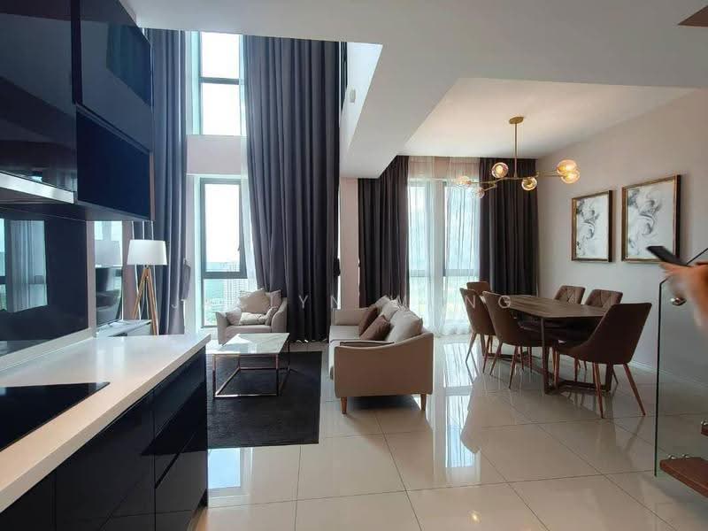 Kondominium untuk Disewa di The Elysia Park Residence - Jaclyn Wong - Living Room - PropertyGuru.com.my