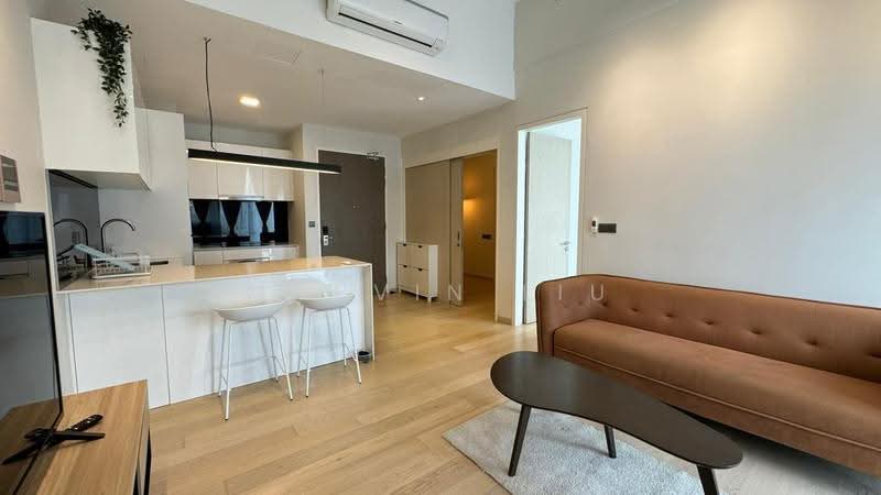 Kediaman Servis untuk Dijual di Star Residences One - Marvin Liu - Living Room - PropertyGuru.com.my