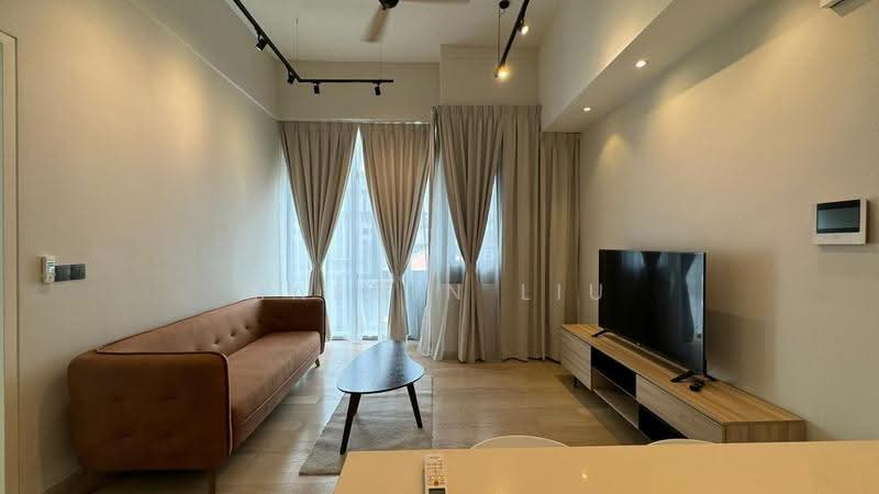 Kediaman Servis untuk Dijual di Star Residences One - Marvin Liu - Living Room - PropertyGuru.com.my