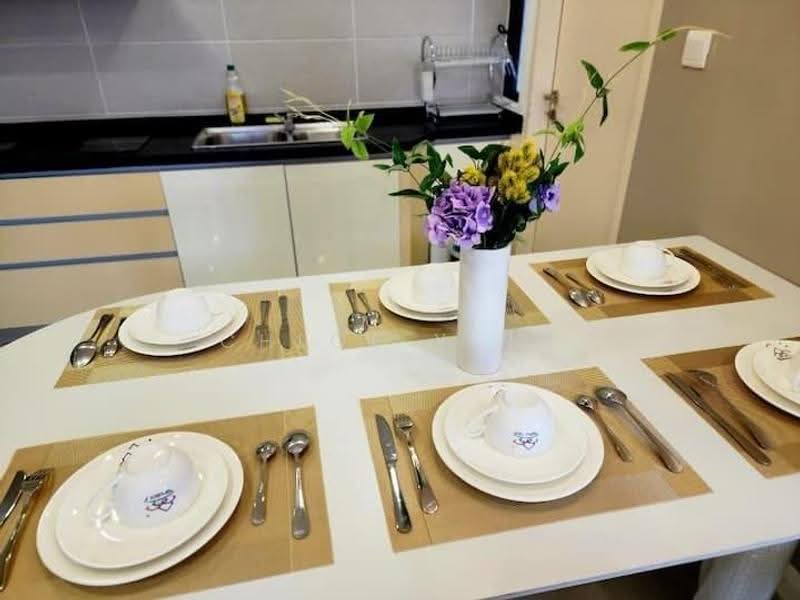 Kediaman Servis untuk Disewa di D'Pristine - Chloe Ying - Dining Room - PropertyGuru.com.my