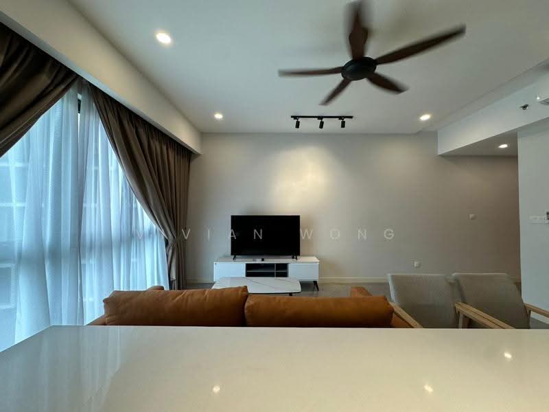 Service Residence for Rent at Ooak Suites @ Kiara 163 - Vivian Wong - Living Room - PropertyGuru.com.my