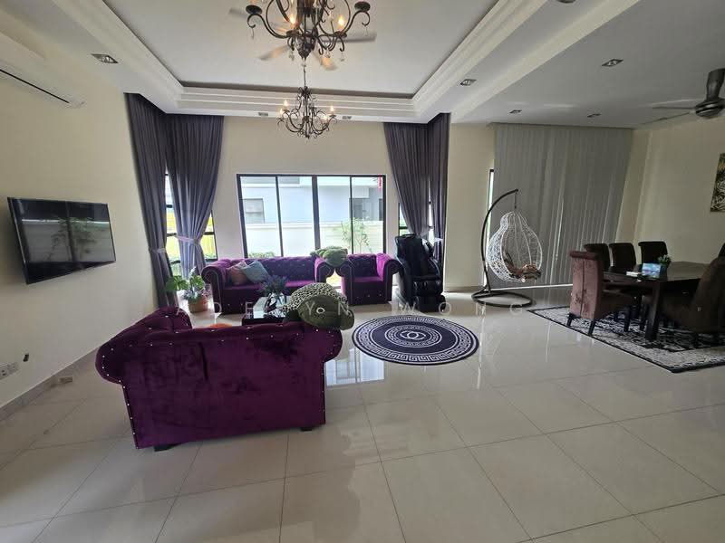 Semi-Detached House for Rent in Setia Alam (Selangor) - Adelyn Wong - Living Room - PropertyGuru.com.my