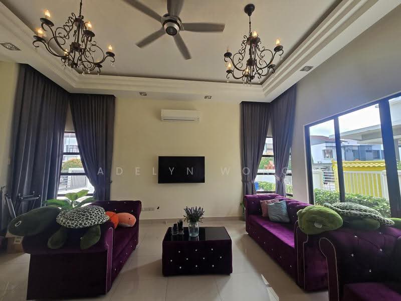 Semi-Detached House for Rent in Setia Alam (Selangor) - Adelyn Wong - Living Room - PropertyGuru.com.my