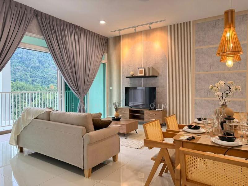 Condominium for Rent at Ferringhi Residence - Emma Seow - Living Room - PropertyGuru.com.my