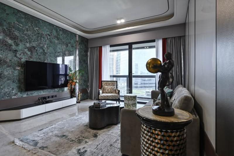 Service Residence for Sale at TRX Residences - David Chee - Living Room - PropertyGuru.com.my