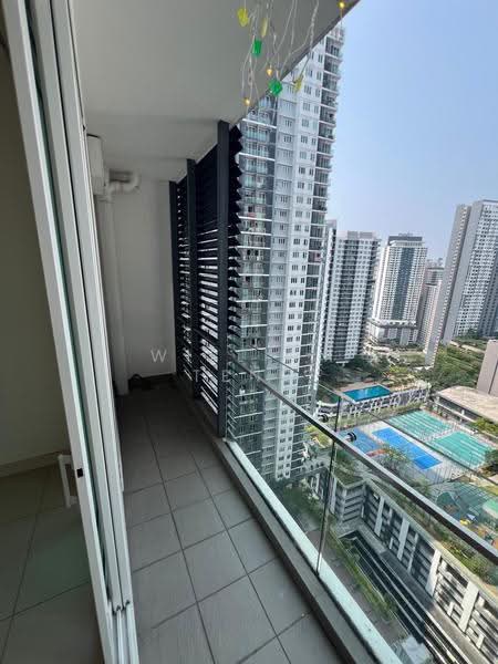 Kediaman Servis untuk Disewa di Sentul Point - William Teng - Balcony - PropertyGuru.com.my