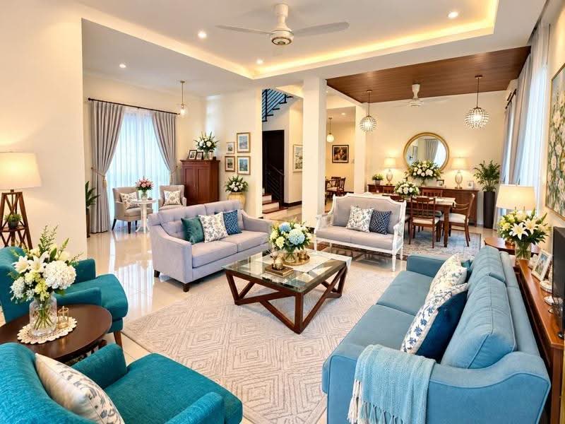 Rumah Berkembar untuk Dijual di Desa Sri Hartamas (Sri Hartamas) - Azizol . - Living Room - PropertyGuru.com.my