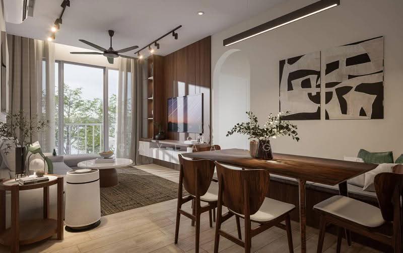 Kondominium untuk Dijual di The Treez Jalil Residen - Caylaa Ng - Living Room - PropertyGuru.com.my