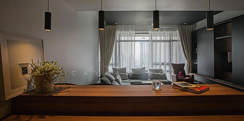 Kediaman Servis untuk Dijual di Laurel Residence - Caylaa Ng - Living Room - PropertyGuru.com.my