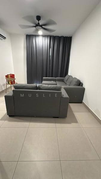 Service Residence for Rent at Pandan Heights (Residensi Pandan 3) - Muslieg . - Living Room - PropertyGuru.com.my