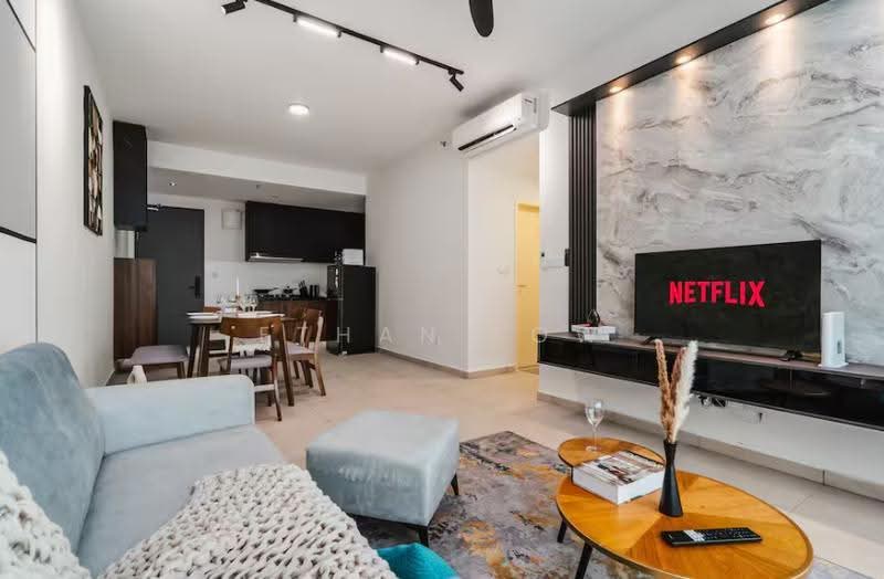 Kediaman Servis untuk Dijual di Arena Residences 2 - Ethan Low - Living Room - PropertyGuru.com.my