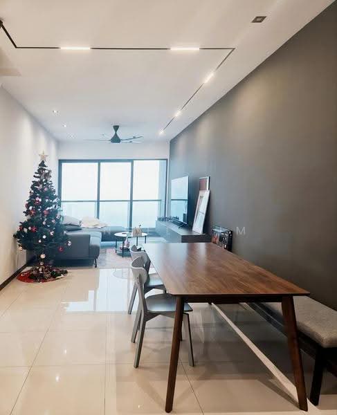 Kediaman Servis untuk Disewa di Duta Park Residences - Angel Lim - Living _Dining Room - PropertyGuru.com.my