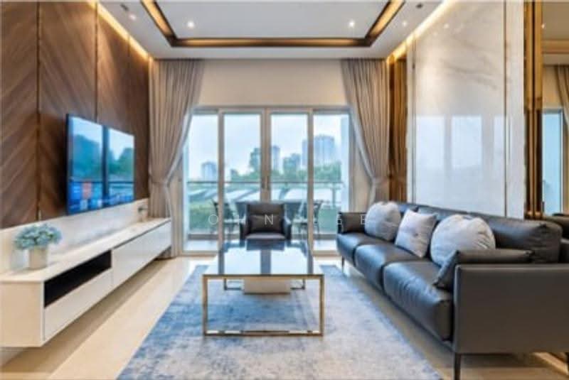 Kediaman Servis untuk Dijual di TriTower Residence @ Johor Bahru Sentral - John Lee - Living Room - PropertyGuru.com.my