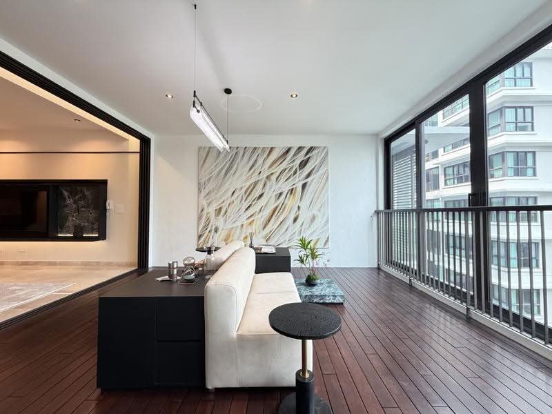 Kondominium untuk Dijual di Sastra U-Thant - Dexter Lim - Living Room - PropertyGuru.com.my