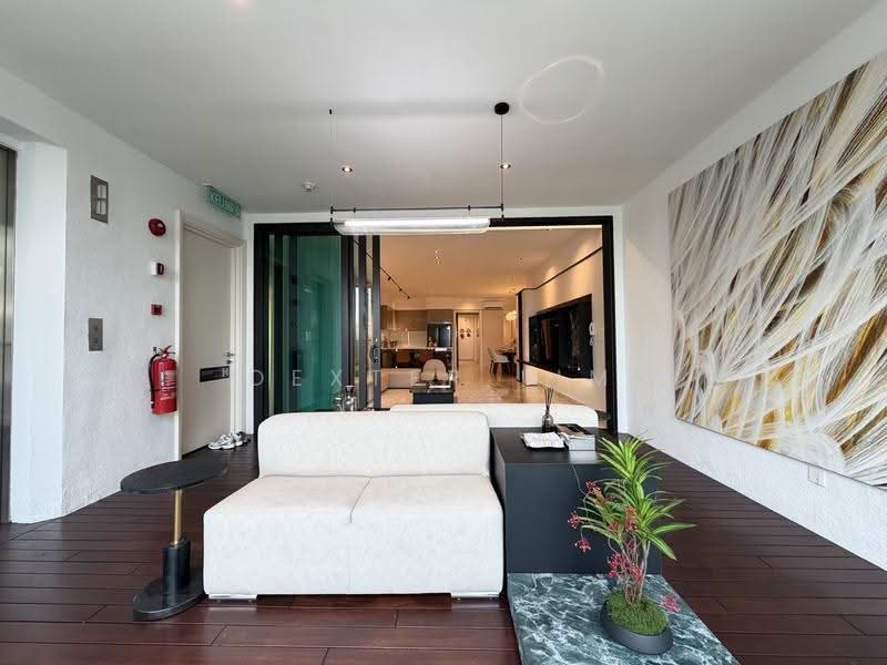 Kondominium untuk Dijual di Sastra U-Thant - Dexter Lim - Living Room - PropertyGuru.com.my