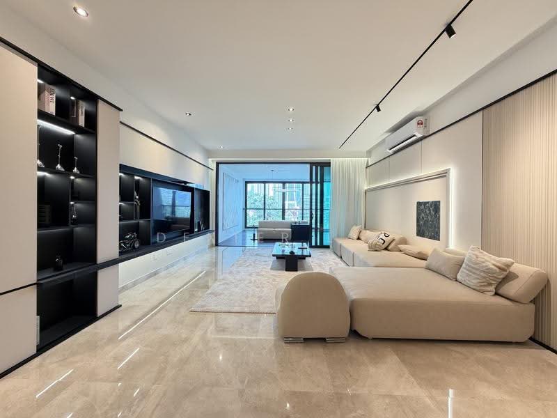 Kondominium untuk Dijual di Sastra U-Thant - Dexter Lim - Living Room - PropertyGuru.com.my