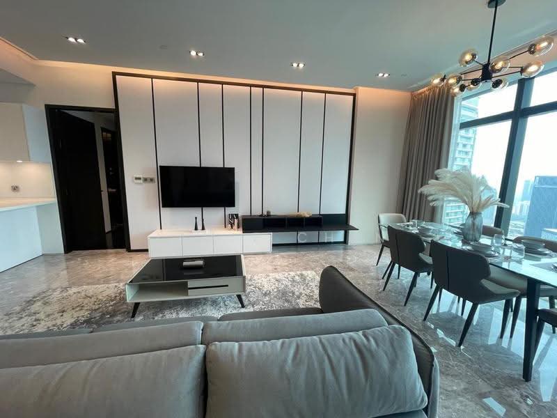 Service Residence for Rent at Four Seasons Place - Jamie Chen - Living Room - PropertyGuru.com.my