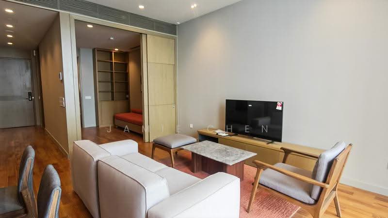 Service Residence for Rent at The Conlay - Jamie Chen - Living Room - PropertyGuru.com.my