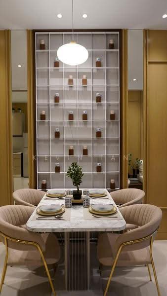 Kediaman Servis untuk Dijual di Aethera Residences - Kevin Tan - Dining Room - PropertyGuru.com.my