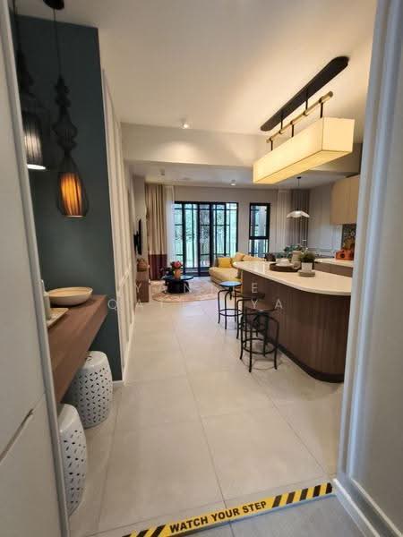 Service Residence for Sale at Anja Residences - Yantie Qaleesya - Living Room - PropertyGuru.com.my