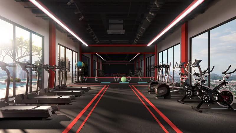 Kediaman Servis untuk Dijual di Armani Residence - Eve Wong - Gym - PropertyGuru.com.my
