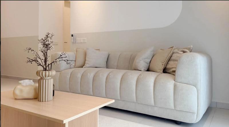 Kondominium untuk Disewa di Infiniti 3 Residences - James Soh - Living Room - PropertyGuru.com.my