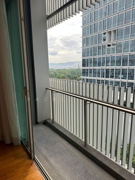 Kondominium untuk Dijual di Dua Residency - Rachel Ngu - Balcony - PropertyGuru.com.my