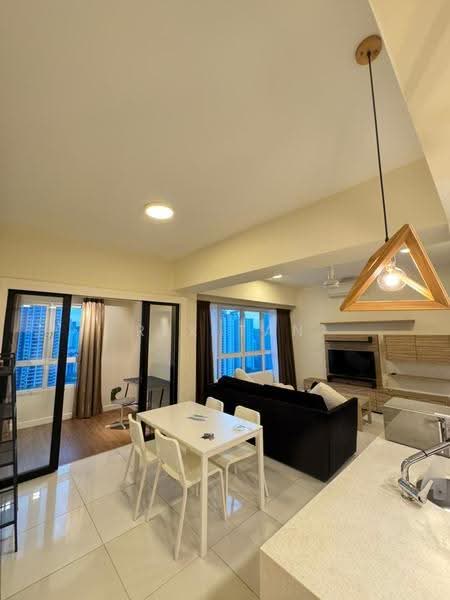 Condominium for Rent at Tiffani Kiara - Rex Tan - Living Room - PropertyGuru.com.my