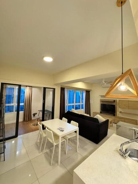 Condominium for Rent at Tiffani Kiara - Rex Tan - Living Room - PropertyGuru.com.my
