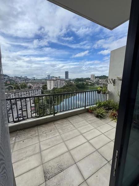 Service Residence for Rent at 28 Boulevard - Loh KC - Balcony - PropertyGuru.com.my