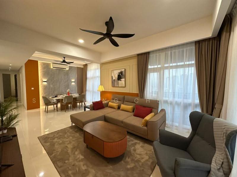 Service Residence for Rent at Met 1 Residences - Siau Leng Cheong - Living Room - PropertyGuru.com.my