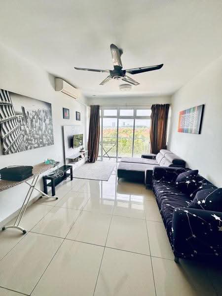 Kondominium untuk Disewa di Dwiputra Residences - Nuruddin Zabidi - Living Room - PropertyGuru.com.my