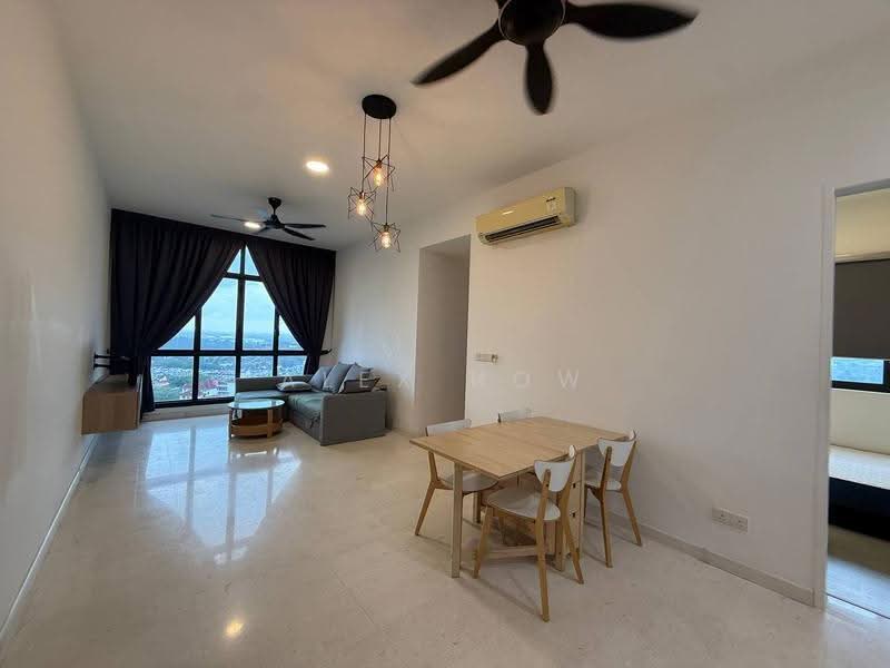 Kediaman Servis untuk Disewa di Setia Sky 88 - Alex How - Living Room - PropertyGuru.com.my