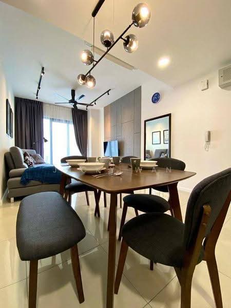 Kediaman Servis untuk Disewa di NOVUM - Jacky Wan - Living Room - PropertyGuru.com.my