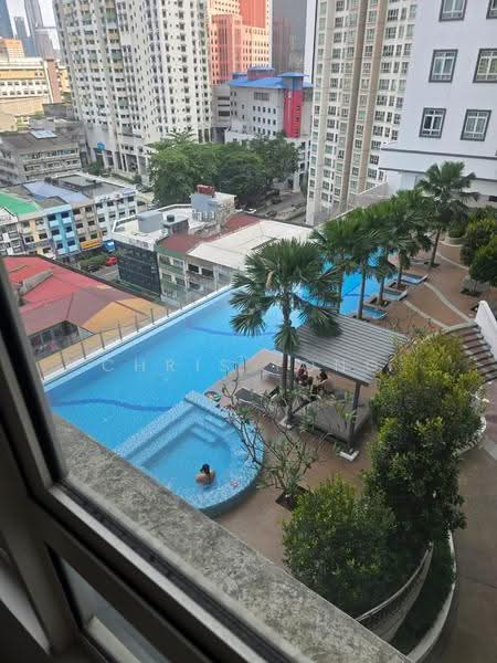 Kediaman Servis untuk Disewa di TR Residence - Chris Yong - Pool - PropertyGuru.com.my