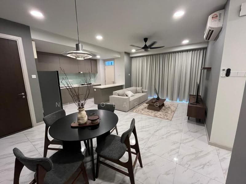 Condominium for Rent at South Brooks - Nicholas Gay - Living Room - PropertyGuru.com.my