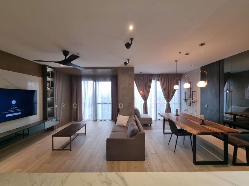 Service Residence for Rent at Lumi Tropicana Serviced Residence - Roland Long - Living Room - PropertyGuru.com.my
