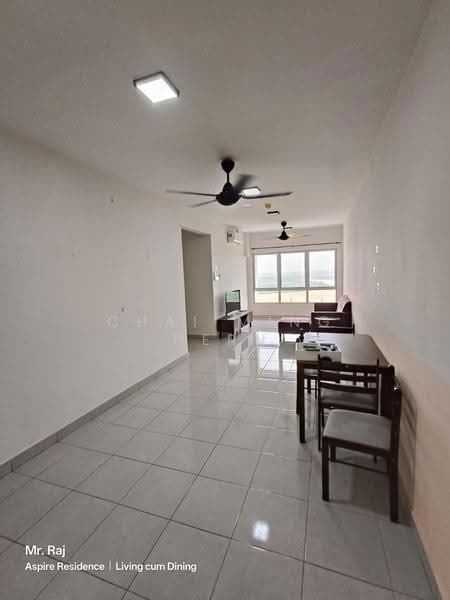 Kondominium untuk Disewa di Aspire Residence - Chai Ming Hern - Living Room - PropertyGuru.com.my