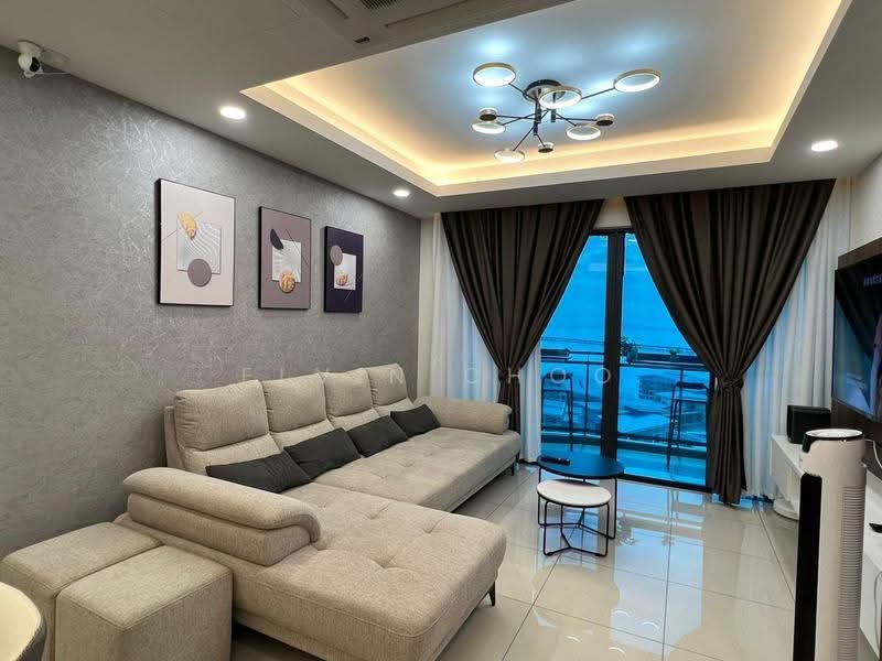 Kondominium untuk Dijual di Waterside Residence - Elvin Choo - Living Room - PropertyGuru.com.my