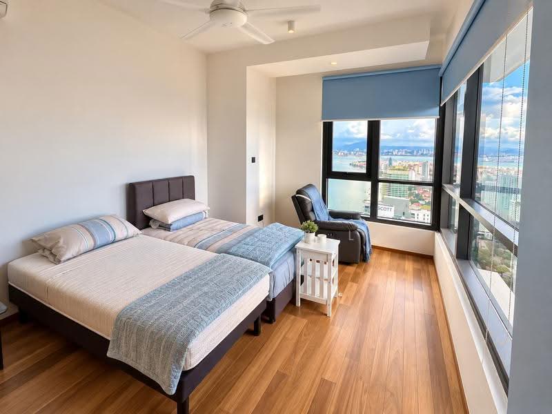 Kediaman Servis untuk Disewa di Marriott Residence @ Gurney - Michelle Lai - Bedroom - PropertyGuru.com.my