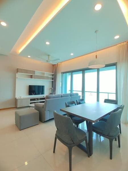 Kediaman Servis untuk Disewa di Southern Marina Residences - Vlien Lua - Living Room - PropertyGuru.com.my