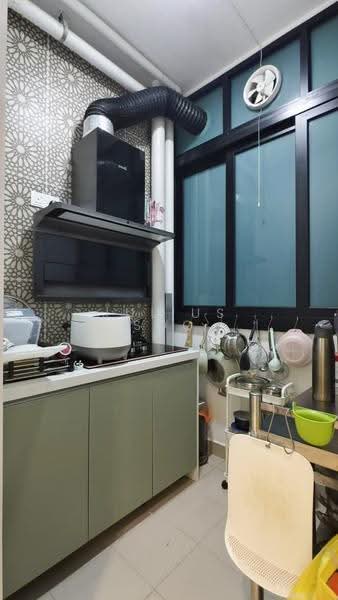 Kediaman Servis untuk Dijual di You Residences @ You City - Julius Soo - Kitchen - PropertyGuru.com.my